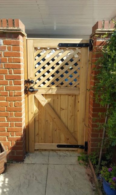 Thetford Side Gate Thetford Side Wooden Gate