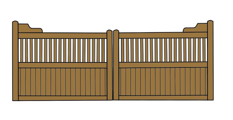 Arundel Driveway Gates Arundel Driveway wooden gates