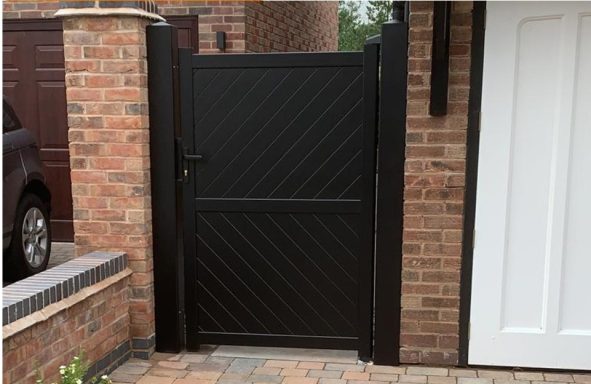 Hertford Aluminium Side Gate Hertford Aluminium Side Gate